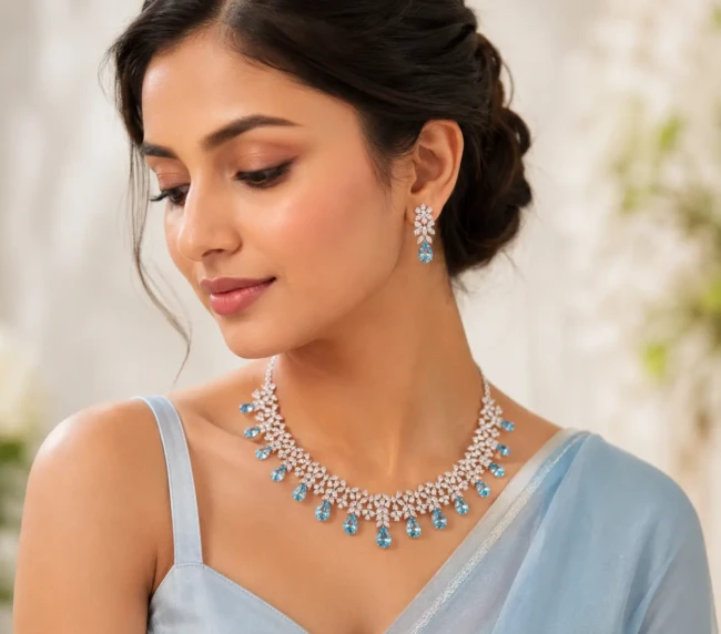 The Neel-Kamal (Blue Lotus) Necklace